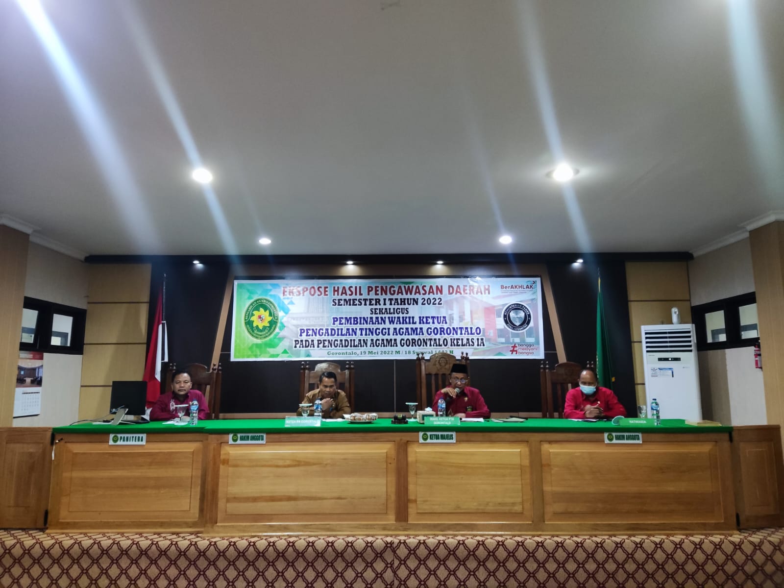 Pembinaan Wakil Ketua PTA Gorontalo